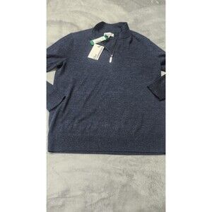 The Commons Men's Medium Blue 100% Merino Wool Brosnan Hoodie NWT Winter